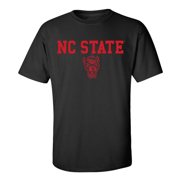 Black Short Sleeve Tee - NC State /